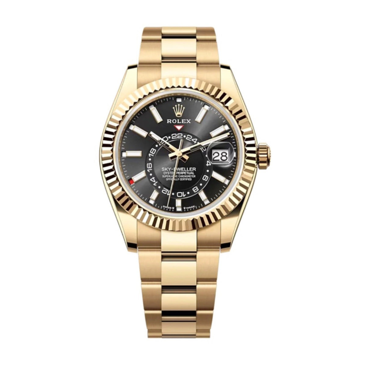Rolex Sky-Dweller Bright black Dial 336938