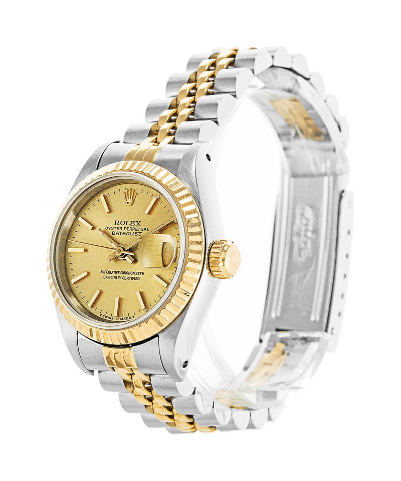 Rolex Datejust Gold Dial 69173 26 mm