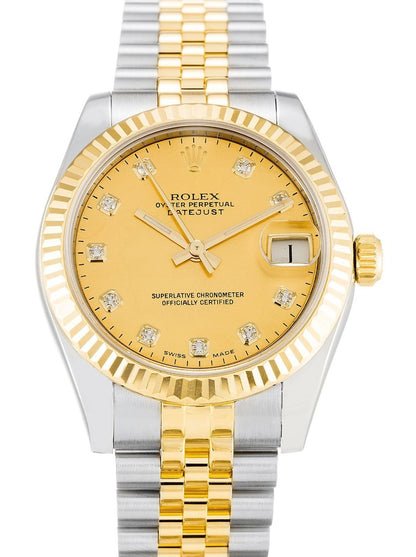 Rolex Lady-Datejust Champagne Dial 178273 31 mm