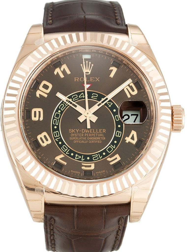 Rolex Sky-Dweller Brown Dial 326135