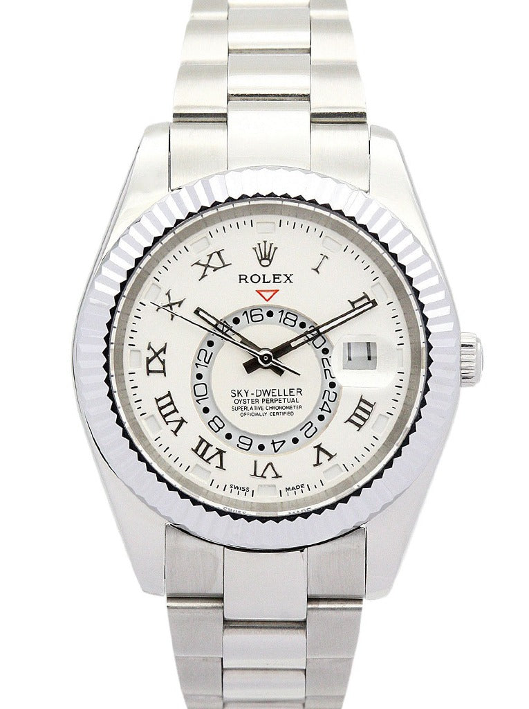 Rolex Sky-Dweller White Dial 326938