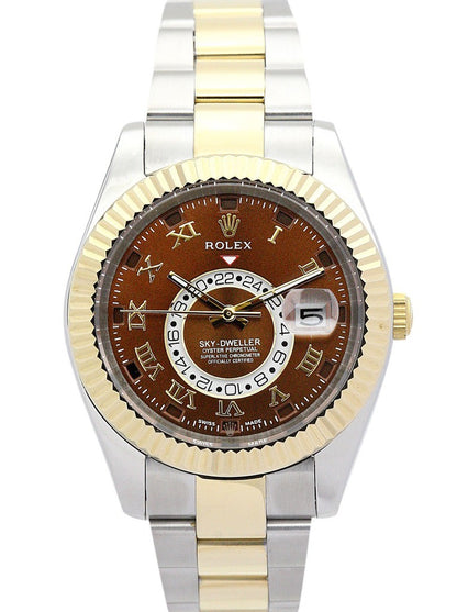 Rolex Sky-Dweller Brown Dial 326938-2