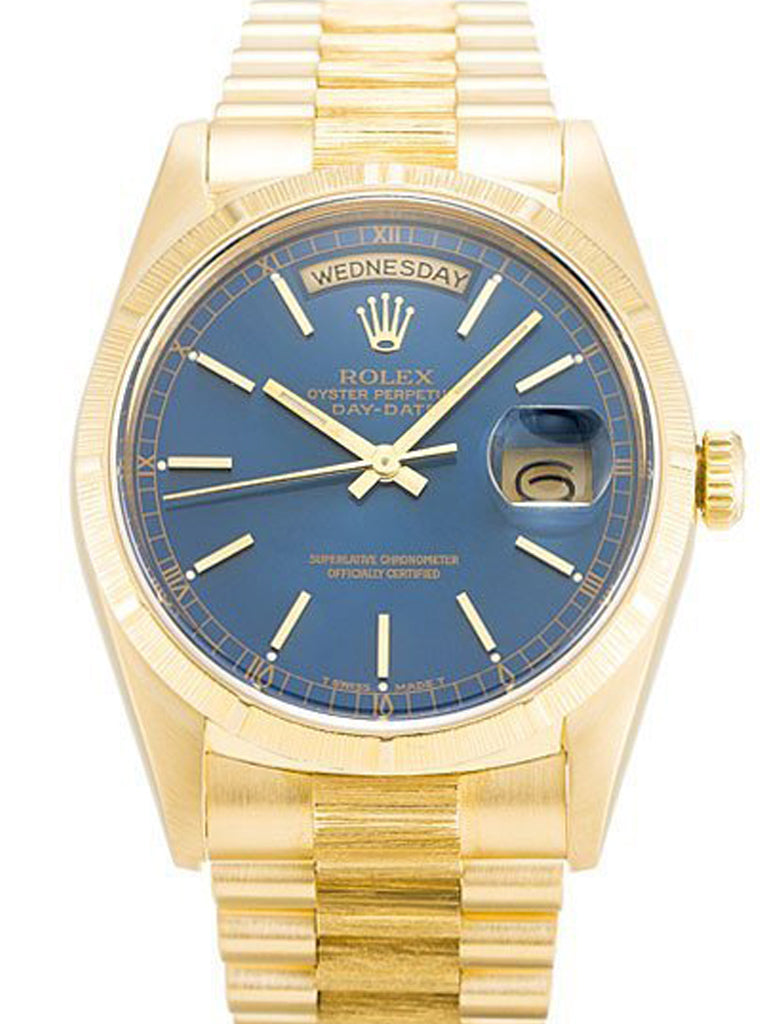 Rolex Day-Date Blue Dial 18248 36 mm