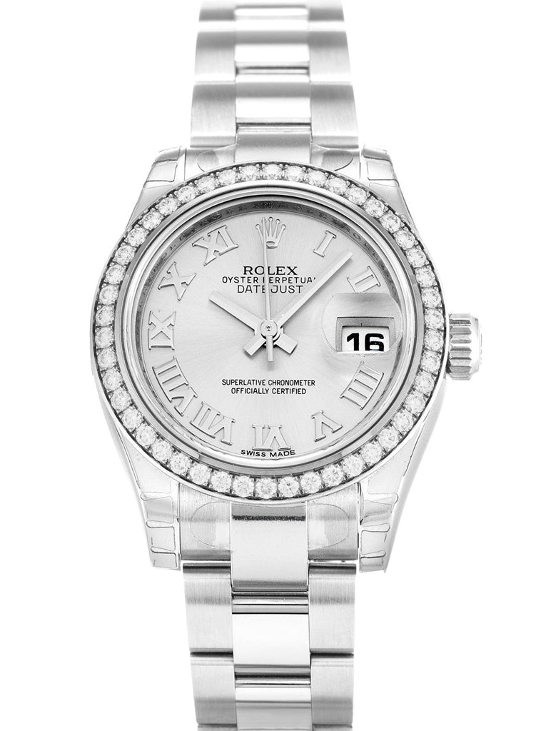 Rolex Lady-Datejust Silver Dial 179384 26 mm
