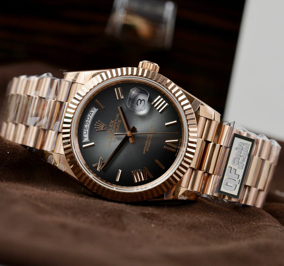 Rolex Day-Date Slate Ombré Dial 228235-0055 40 mm