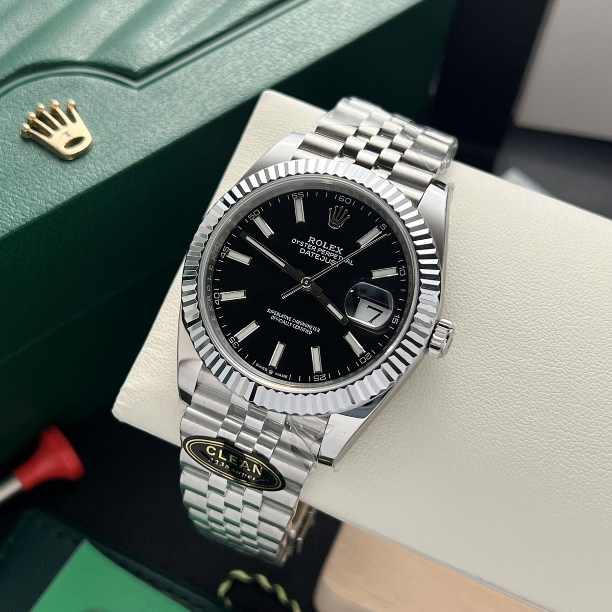 Rolex Datejust Black Dial 126334-0018 41 mm