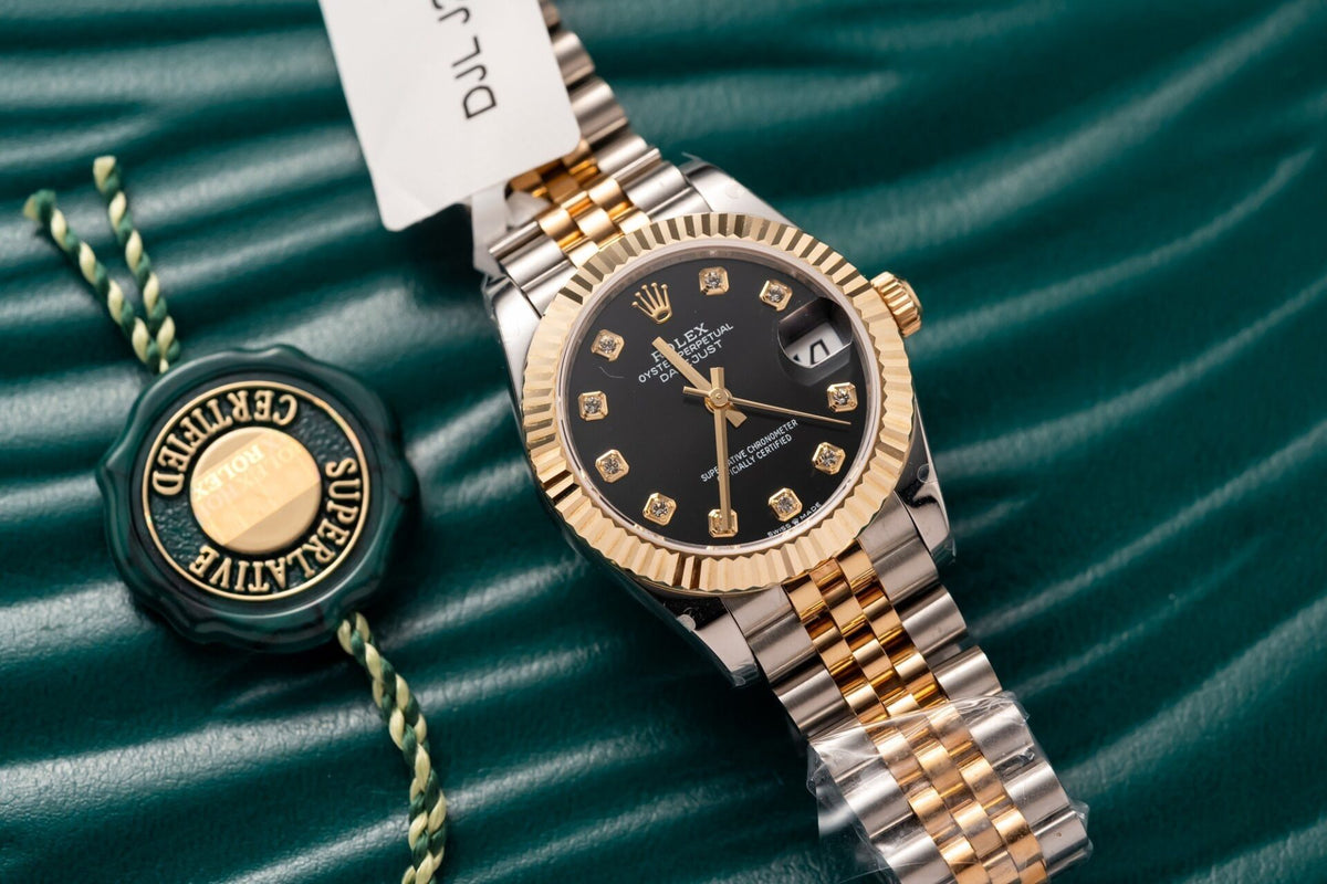 Rolex Datejust Black Diamond Dial 126231-0019 36 mm