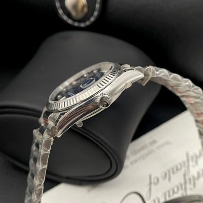 Rolex Day-Date Blue Ombré Diamond Dial 128236-0005 36 mm