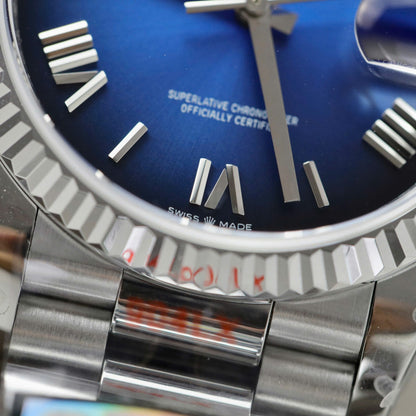 Rolex Day-Date Blue Ombré Dial 128239-0063 36 mm