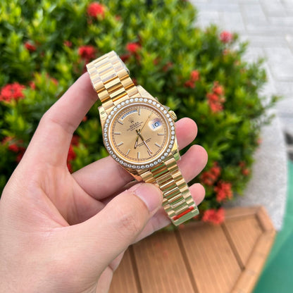 Rolex Day-Date Champagne Dial 228348rbr-0008 40 mm
