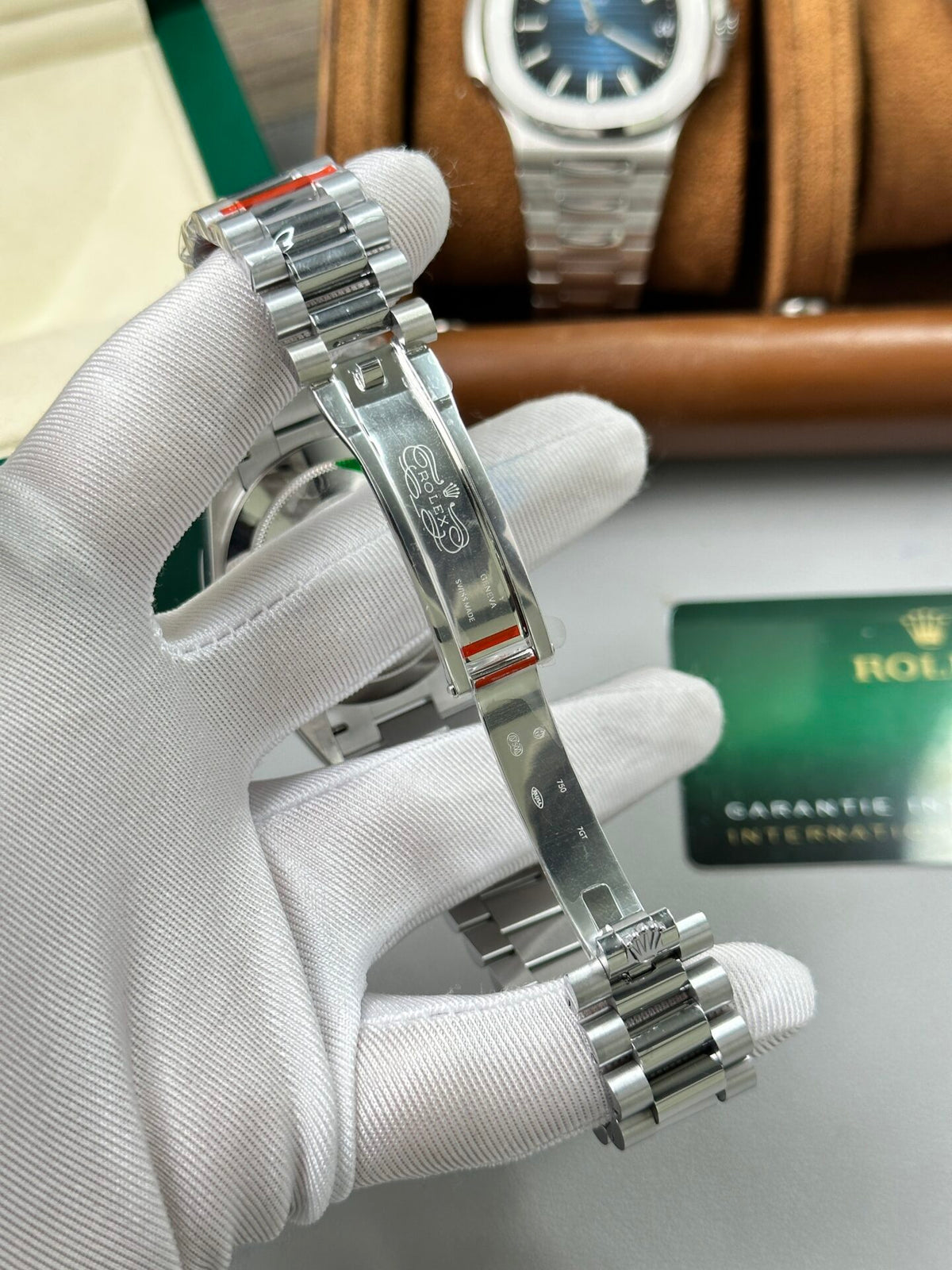 Rolex Day-Date Bright Black Diamond Dial 228236-0004 40 mm