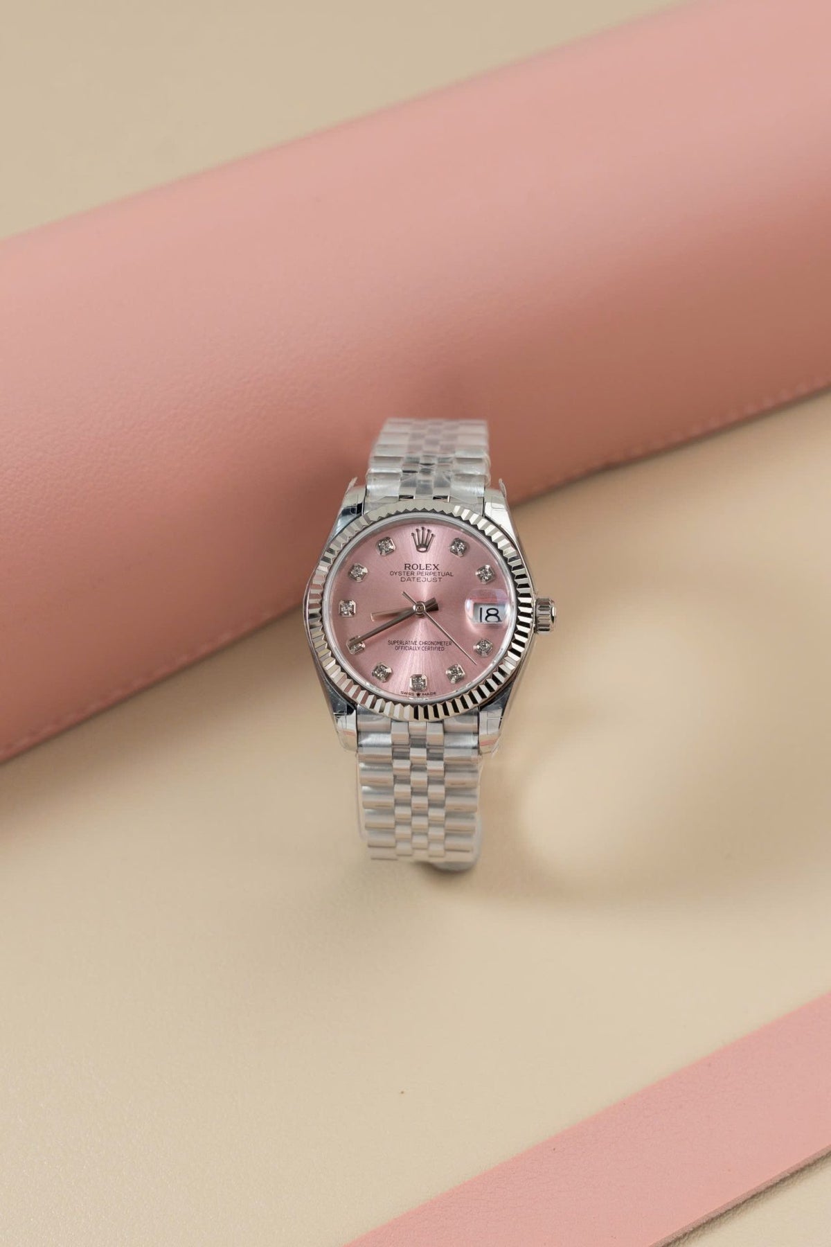Rolex Datejust Pink Diamond Dial 278274-0032 31 mm