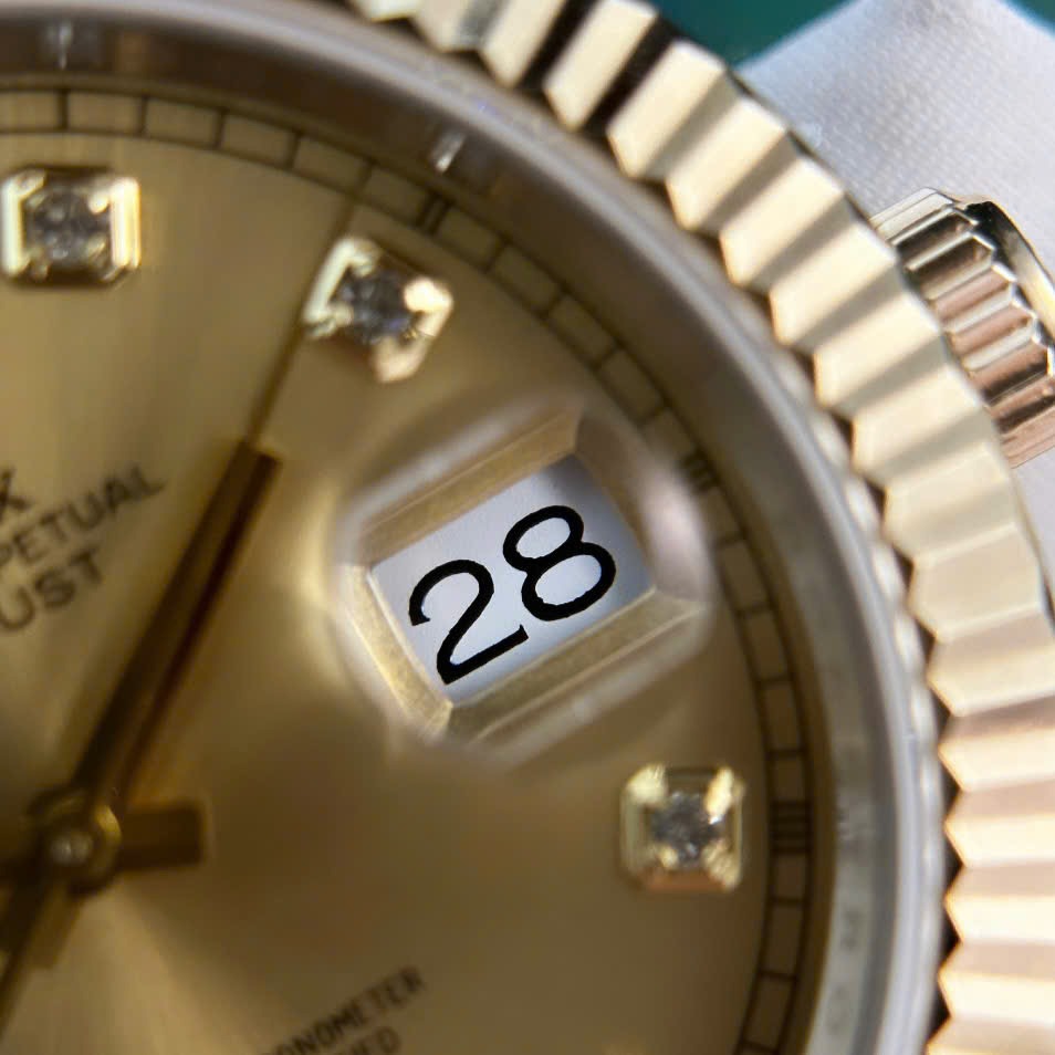 Rolex Datejust Champagne Diamond Dial 126333-0012 41 mm