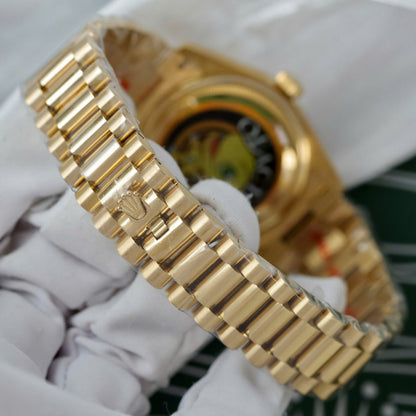 Rolex Day-Date Champagne Diamond Dial 128238-0008 36 mm