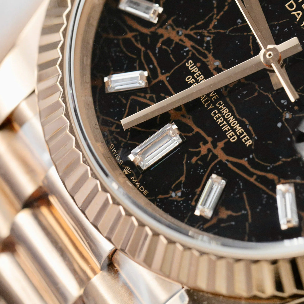 Rolex Day-Date Eisenkiesel Diamond Dial 228235-0045 40 mm