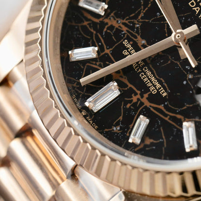 Rolex Day-Date Eisenkiesel Diamond Dial 228235-0045 40 mm
