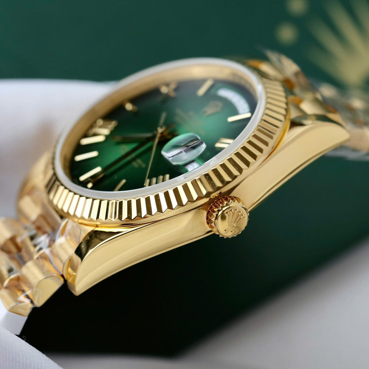Rolex Day-Date Green Ombré Dial 228238-0069 40 mm