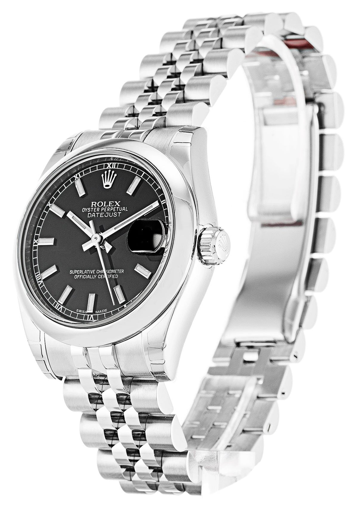 Rolex Lady-Datejust Black Dial 178240-3 31 mm