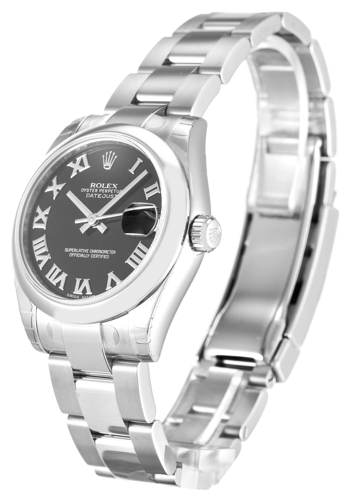 Rolex Lady-Datejust Black Dial 178240 31 mm