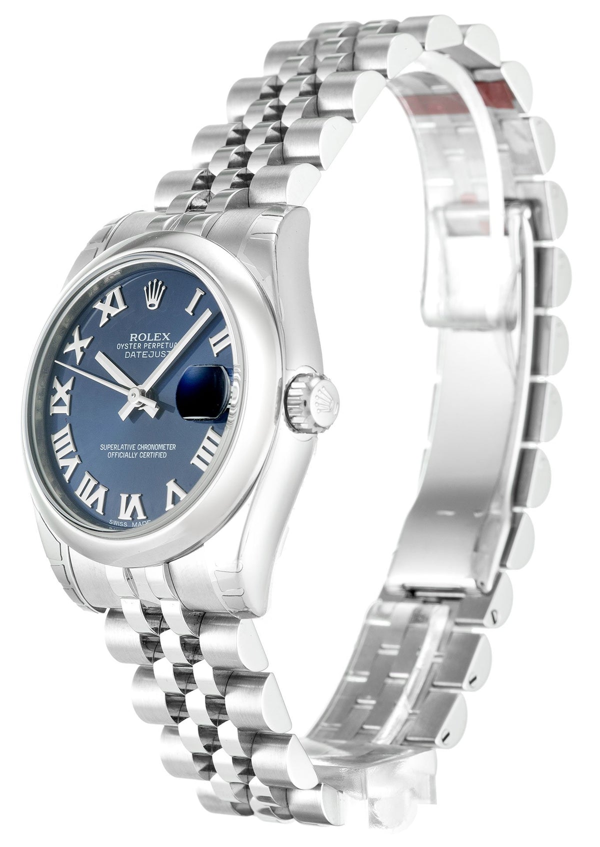 Rolex Lady-Datejust Blue Dial 178240 Jubilee 30 mm