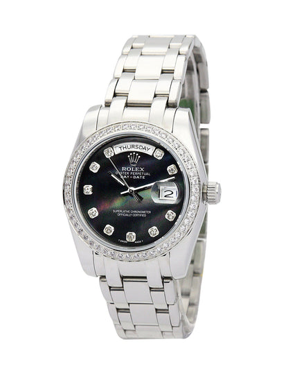 Rolex Day-Date Black Dial 118346 36 mm