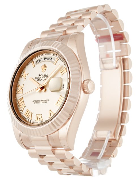 Rolex Day-Date II Ivory Dial 218235 40 mm