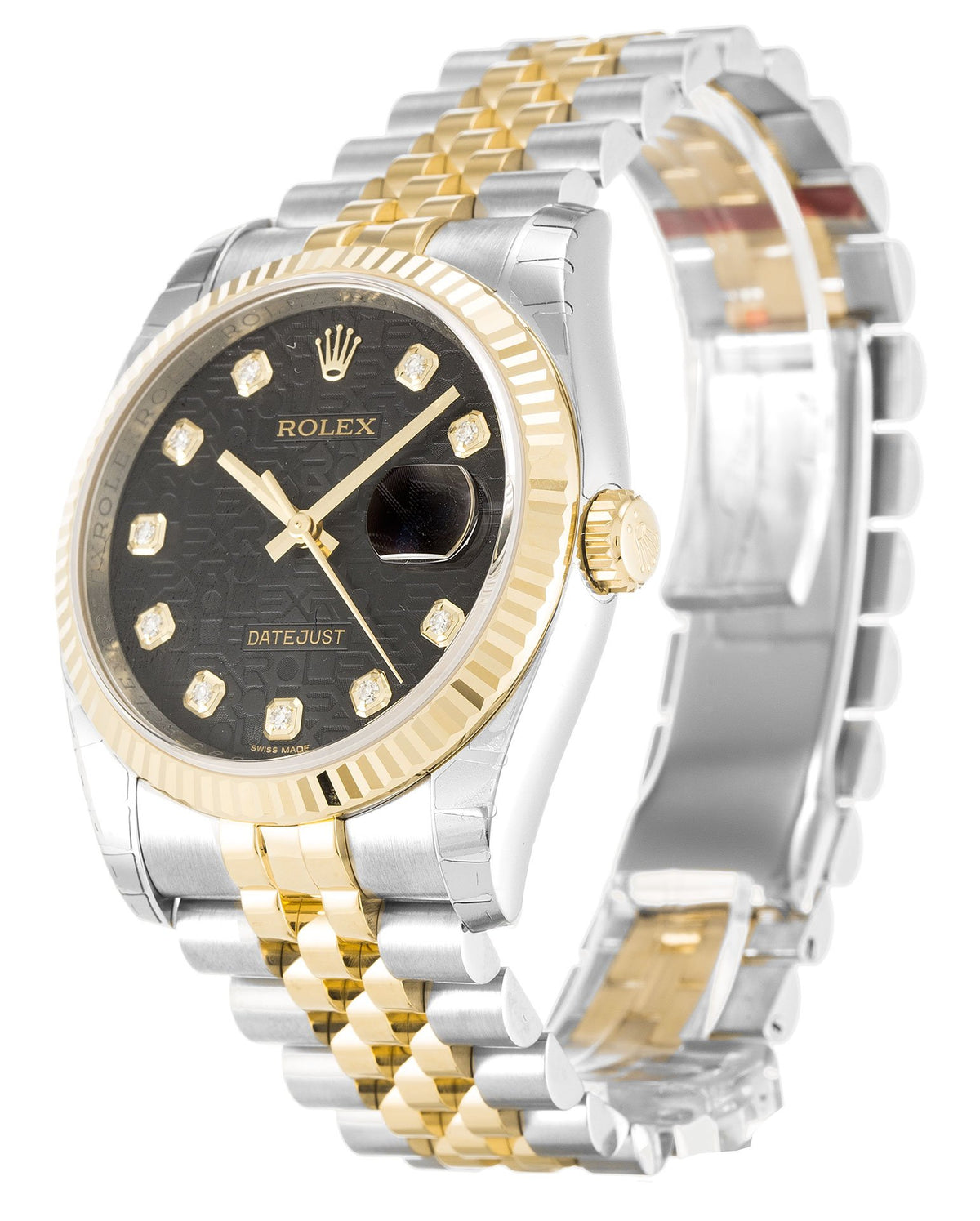 Rolex Datejust Black Jubilee Dial 116233 36 mm