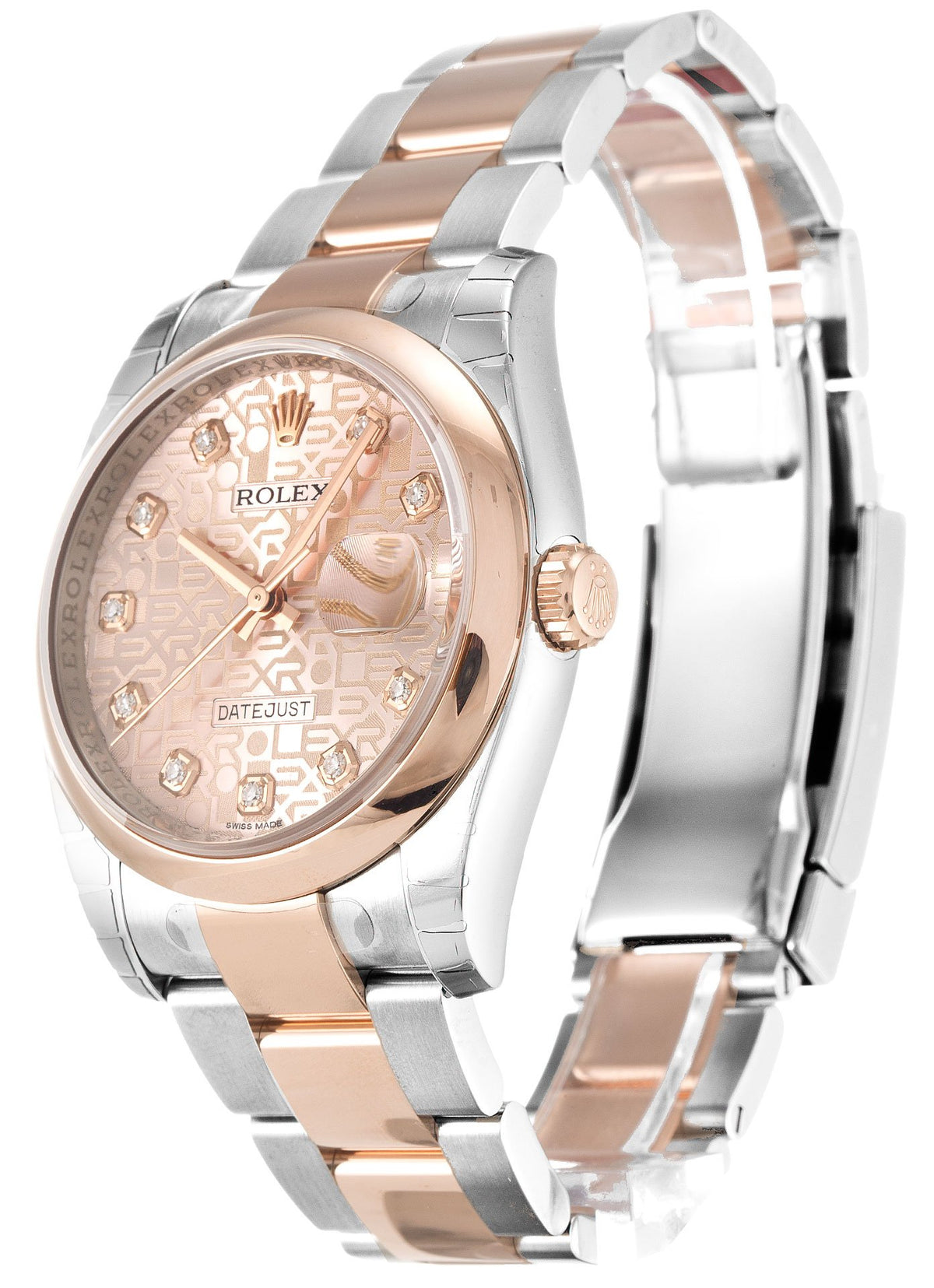 Rolex Datejust Rose Dial 116201 36 mm