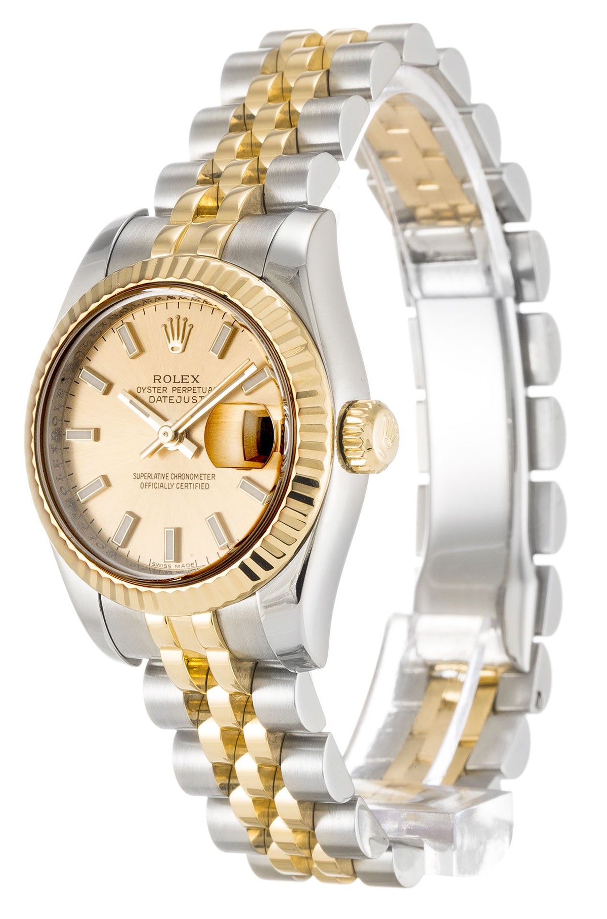 Rolex Lady-Datejust Champagne Dial 179173-3 26 mm