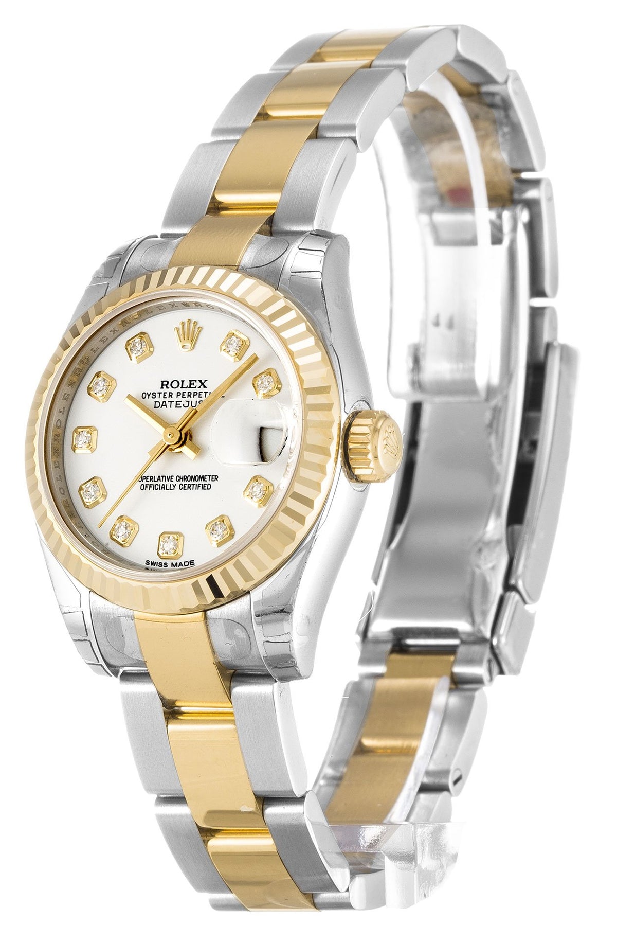 Rolex Lady-Datejust White Dial 179173 26 mm