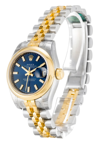 Rolex Lady-Datejust Blue Dial 179163 26 mm