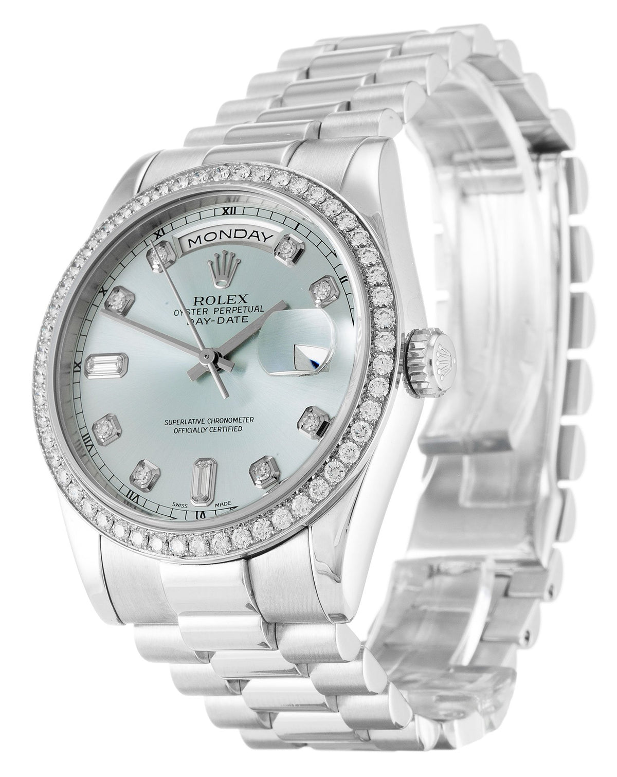 Rolex Day-Date Blue Dial 118346 36 mm