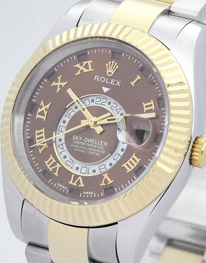 Rolex Sky-Dweller Brown Dial 326938-2