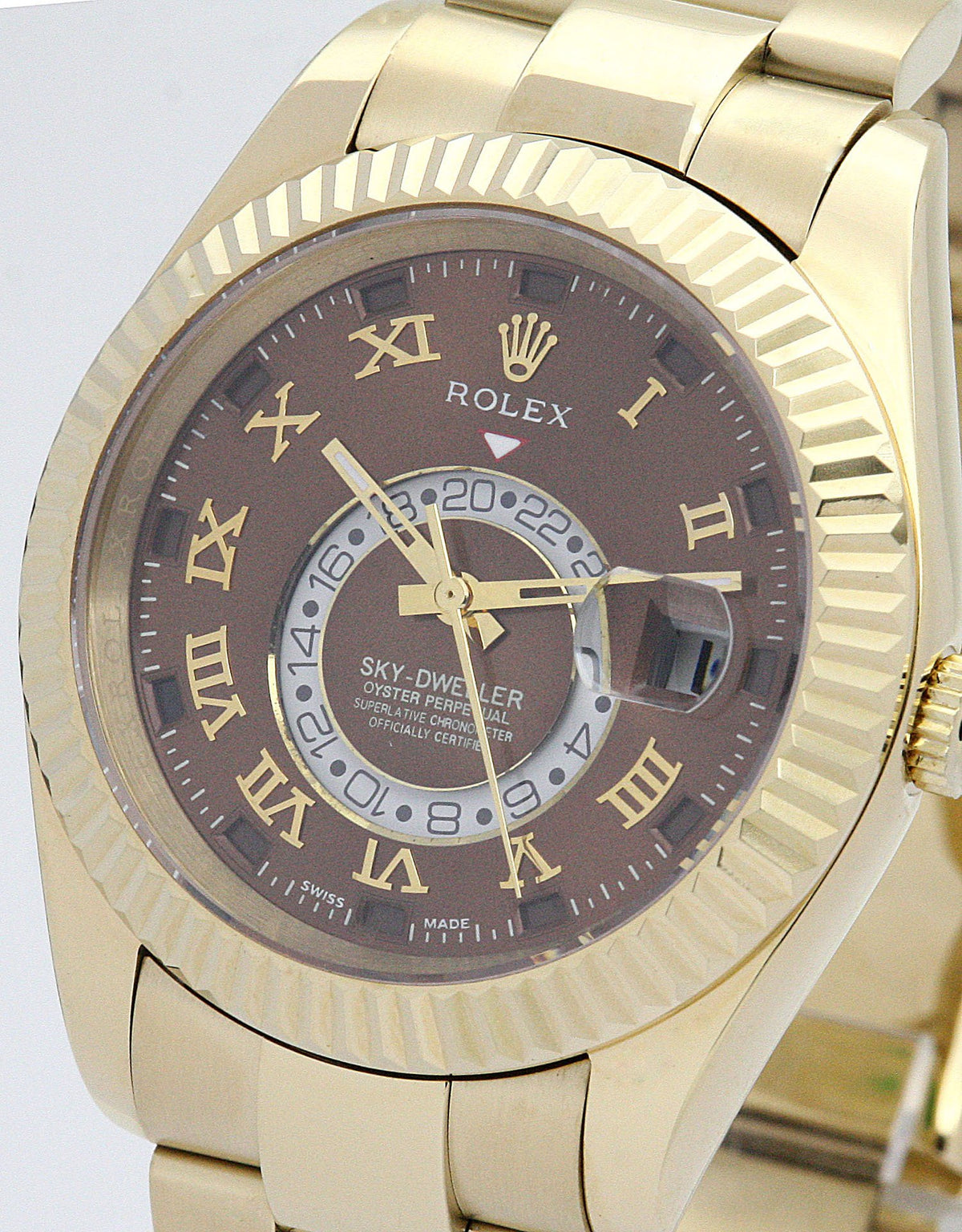 Rolex Sky-Dweller Brown Dial 326938