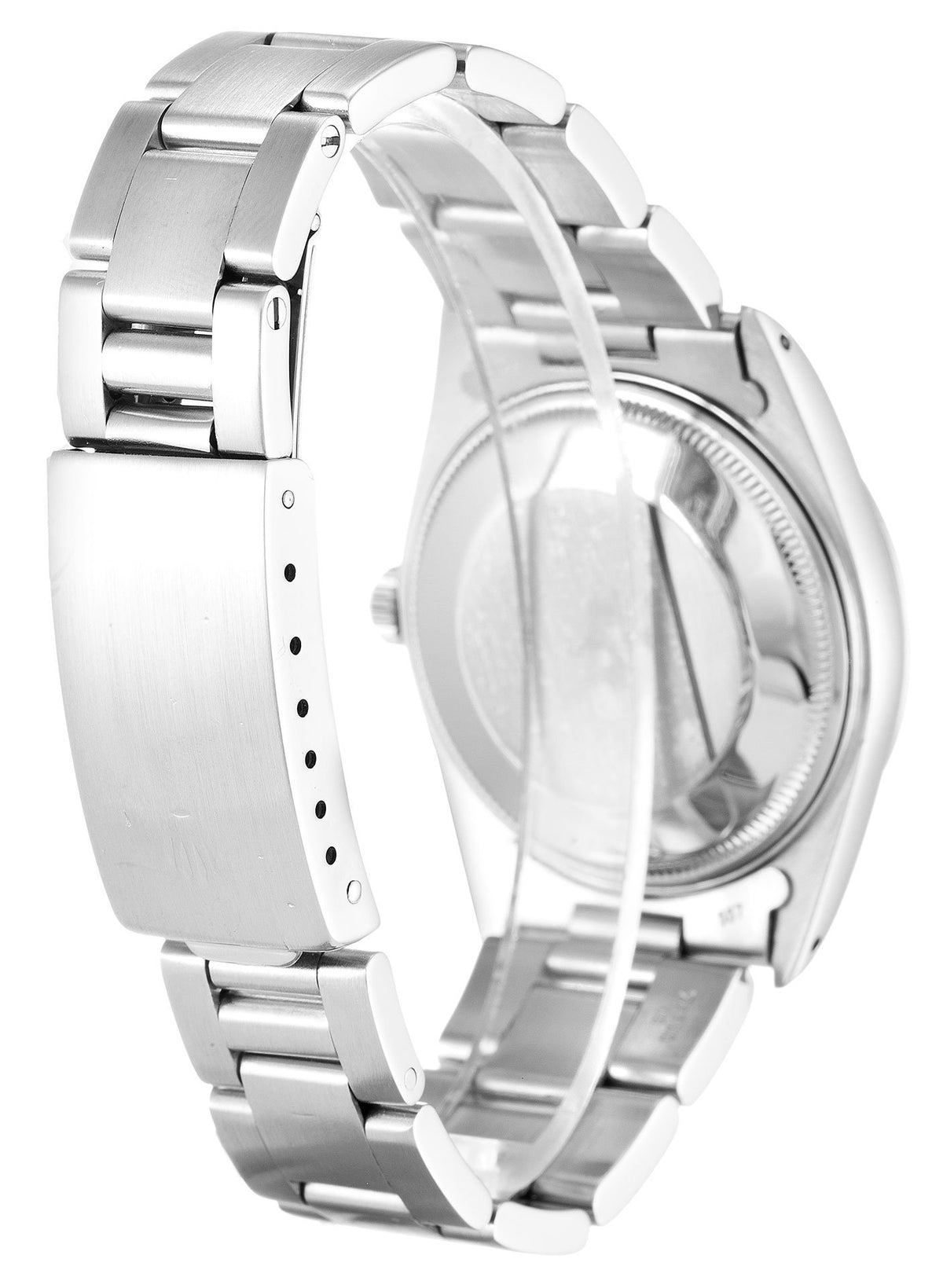 Rolex Oyster Perpetual Date White Dial 15000 34 mm