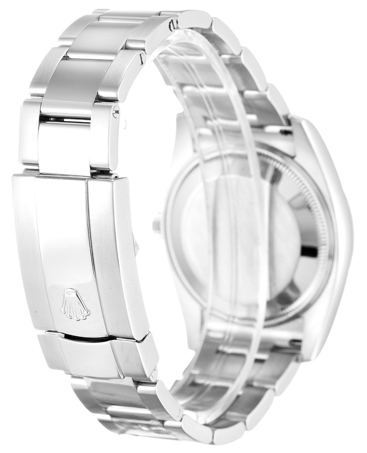 Rolex Oyster Perpetual Date White Dial 115234 34 mm