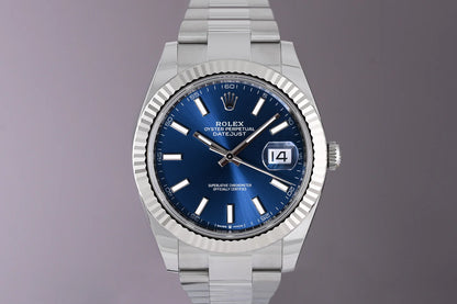 Rolex Datejust Blue Dial 126334 Oyster 41 mm
