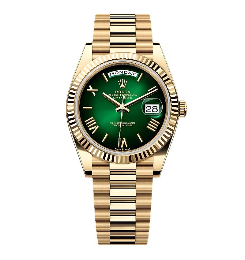 Rolex Day-Date Green Ombré Dial 228238-0069 40 mm