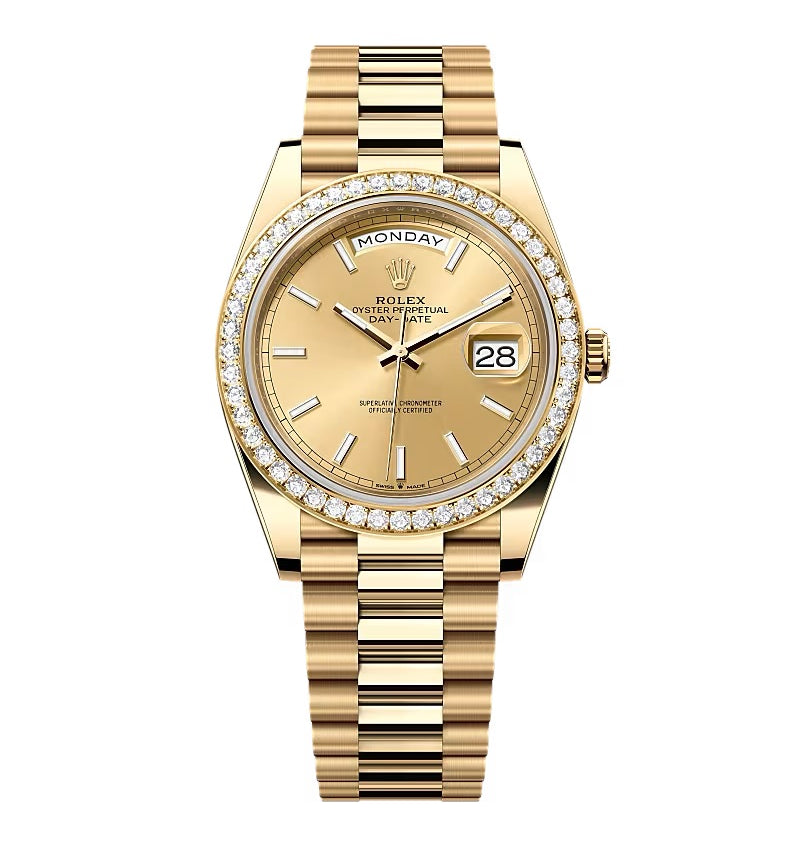 Rolex Day-Date Champagne Dial 228348rbr-0008 40 mm