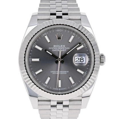 Rolex Datejust Rhodium Dial 126334 Jubilee 41 mm