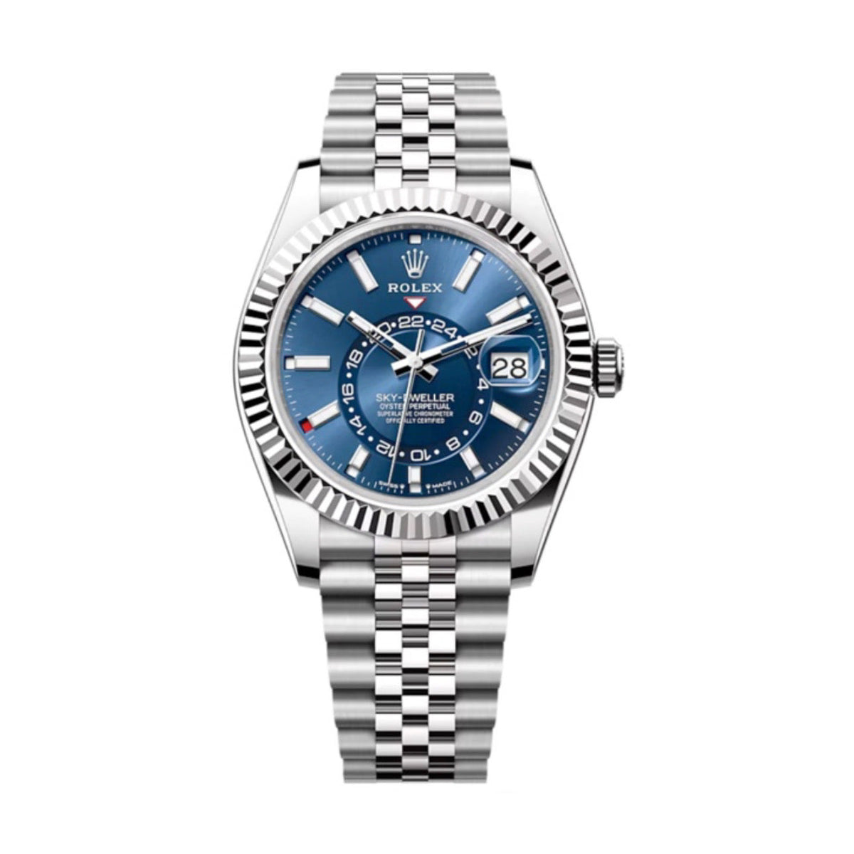 Rolex Sky-Dweller Bright blue Dial 336934 Jubilee