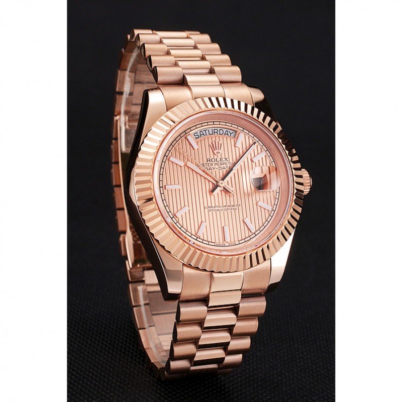Rolex Day-Date Rose-Gold Dial REP016823 40 mm