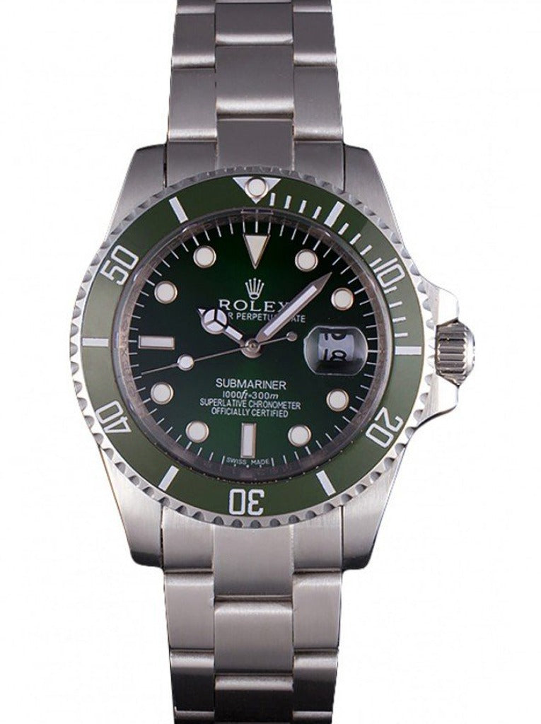 Rolex Submariner Green Dial Mechanism-SRL51
