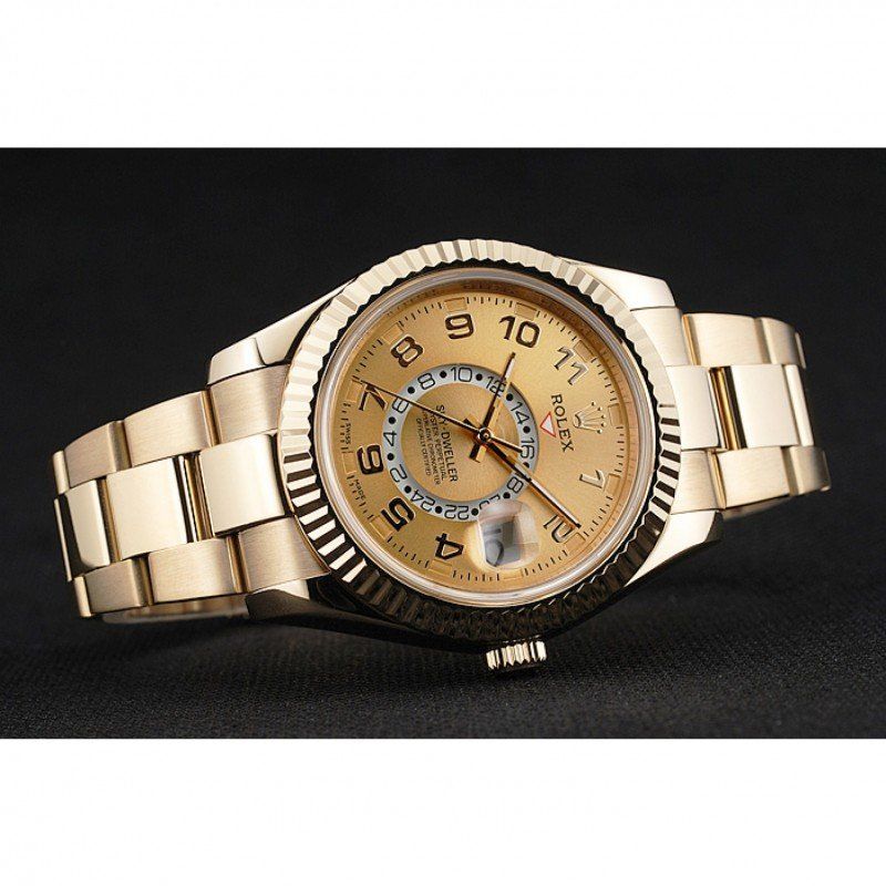 Rolex Sky-Dweller Gold Dial 80243