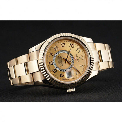 Rolex Sky-Dweller Gold Dial 80243