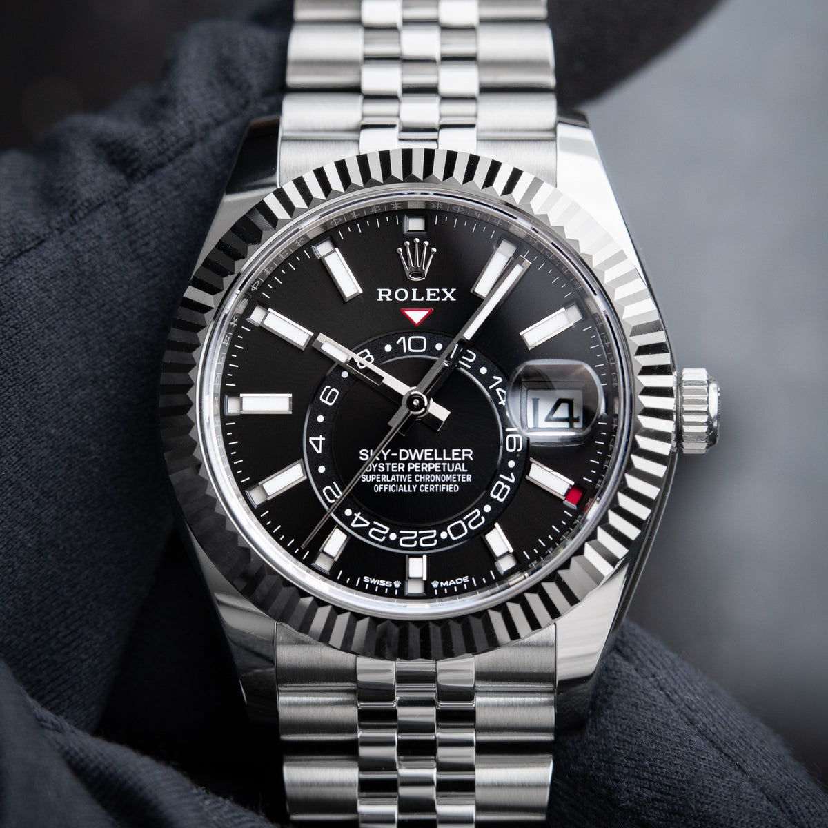 Rolex Sky-Dweller Bright black Dial 336934 Jubilee