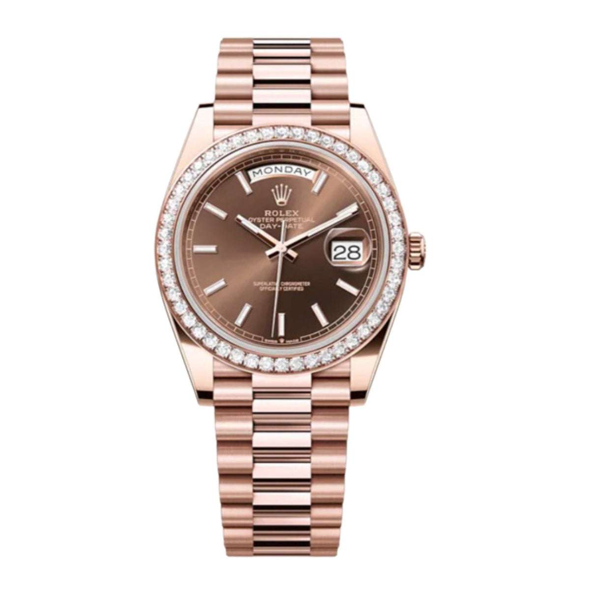 Rolex Day-Date Chocolate Dial 228345RBR 40 mm