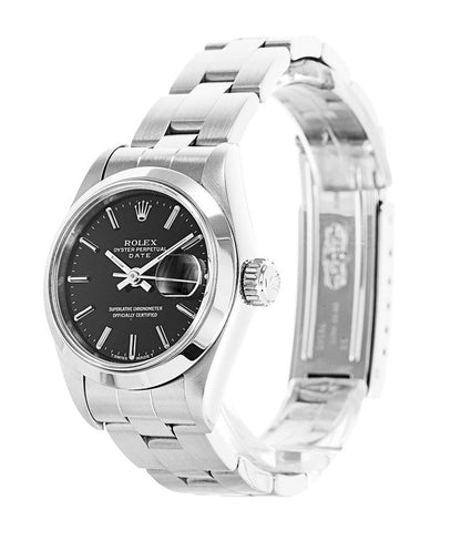 Rolex Datejust Black Dial 69160 28 mm