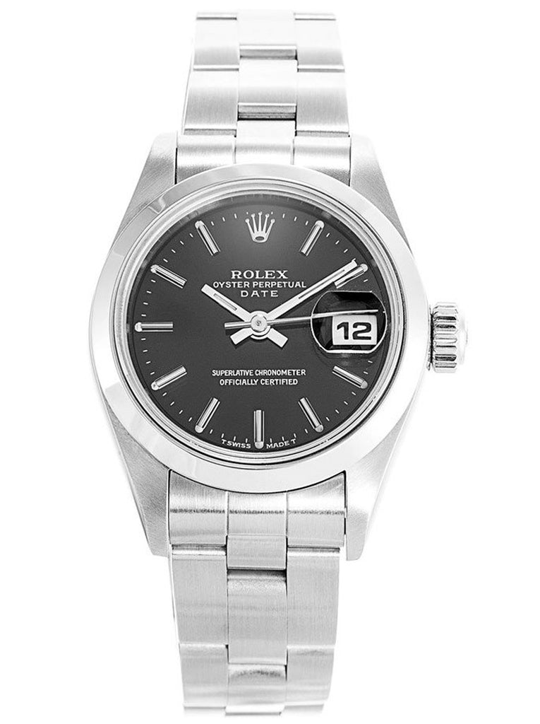 Rolex Datejust Black Dial 69160 28 mm