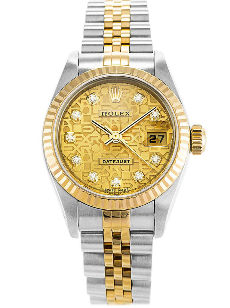 Rolex Datejust Gold Dial 79173 26 mm